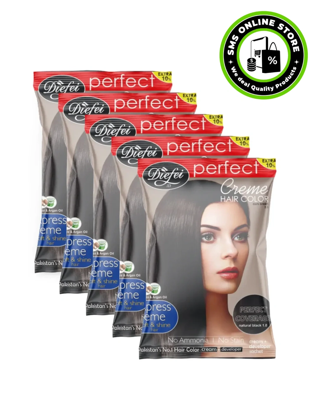 Hair Colour Natural Black Image 1
